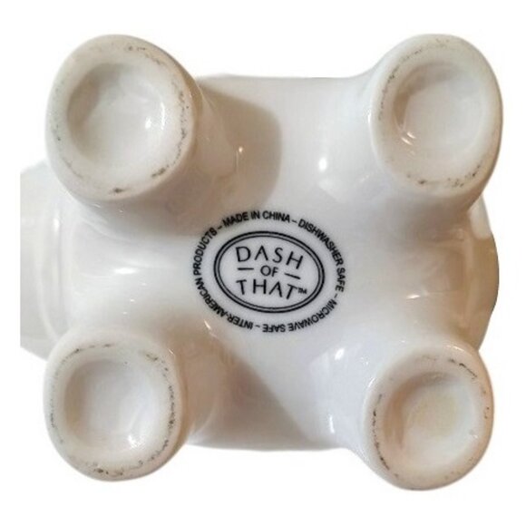 Porcelain Elephant Trunk Up Teapot with Lid - Picture 8 of 10